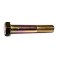 Midwest Fastener Grade 8, 3/4"-10 Hex Head Cap Screw, Zinc Yellow Steel, 4-1/2 in L, 10 PK 54364